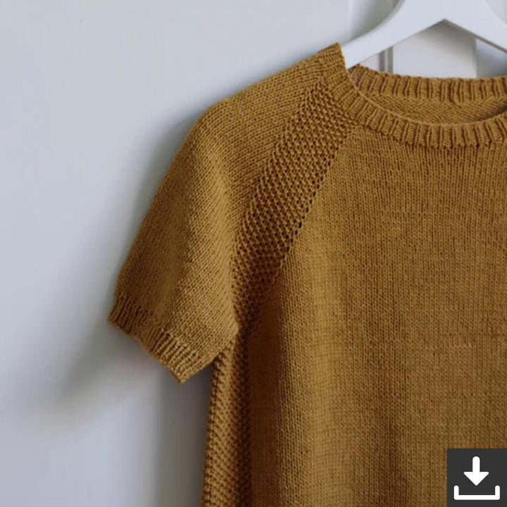 Eviknitwear T-Shirt Sonnenstunde Tee Strickanleitung - Eviknitwear (PDF) bei bei bei bei bei bei bei bei bei Lieblingsgarn