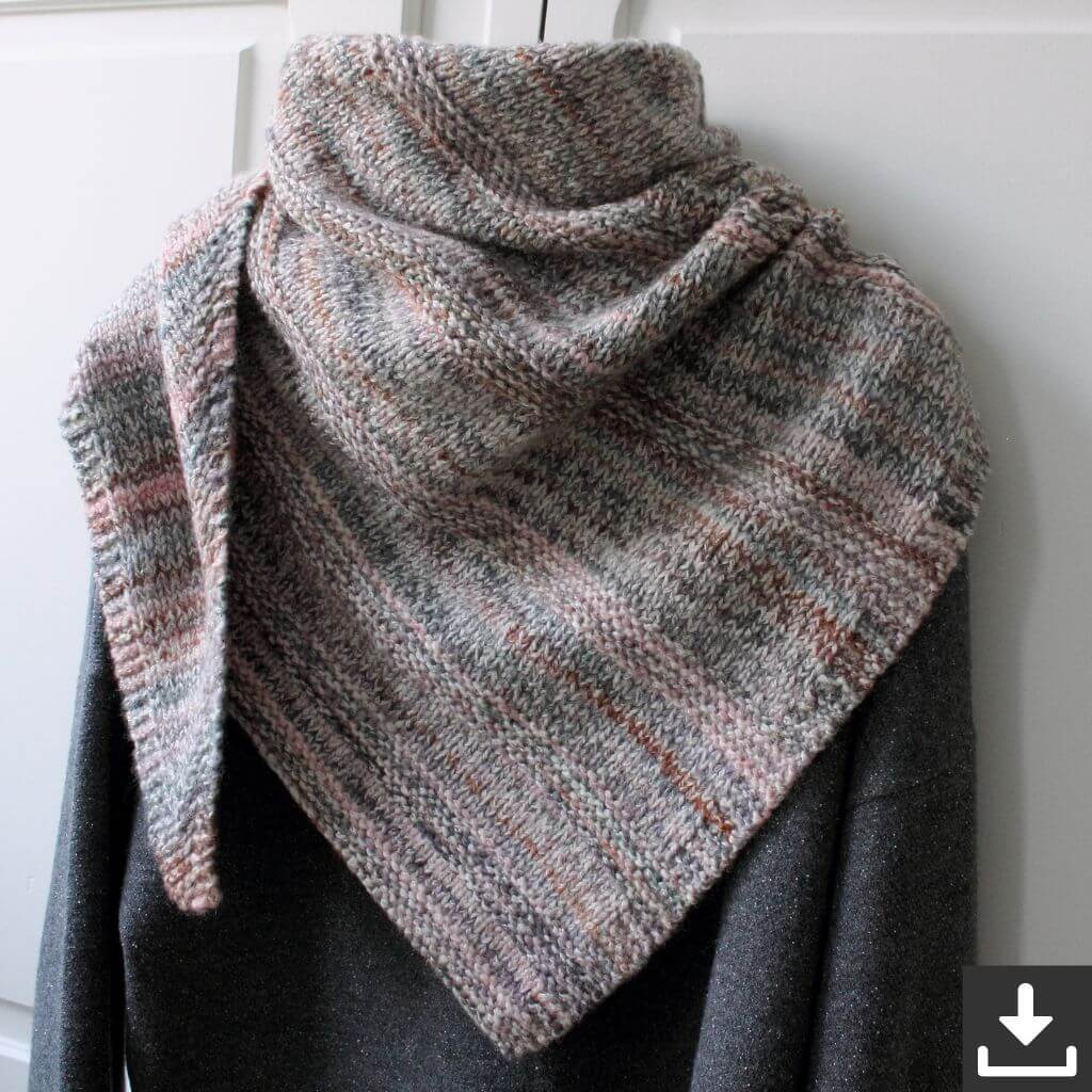 Eviknitwear Pattern Tuch Wintertage Shawl Strickanleitung - Eviknitwear (PDF) bei bei bei bei Lieblingsgarn