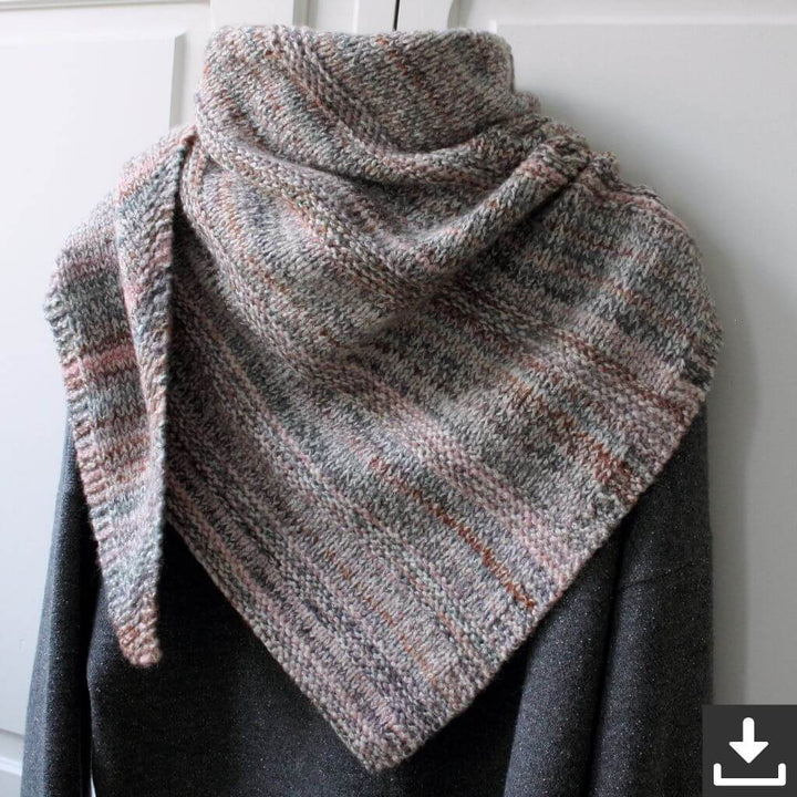 Eviknitwear Pattern Tuch Wintertage Shawl Strickanleitung - Eviknitwear (PDF) bei bei bei bei Lieblingsgarn