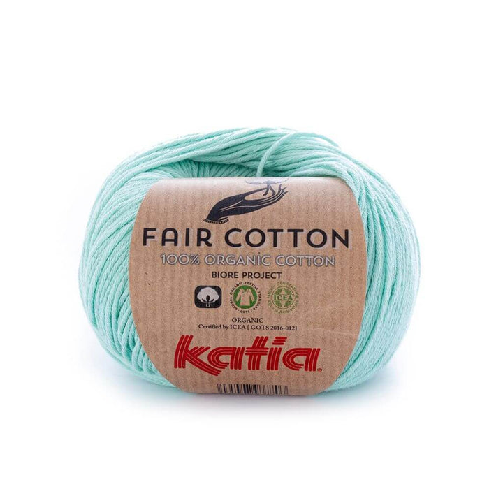 Katia 29 - Weißgrün Katia Fair Cotton bei bei bei bei bei bei bei bei Lieblingsgarn