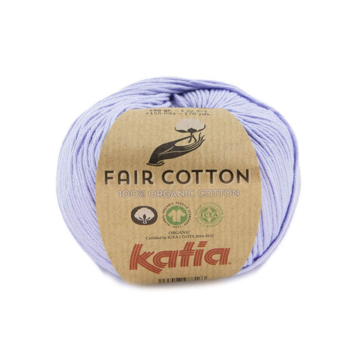 Katia 48 - Helllila Katia Fair Cotton bei bei bei bei bei bei bei bei Lieblingsgarn