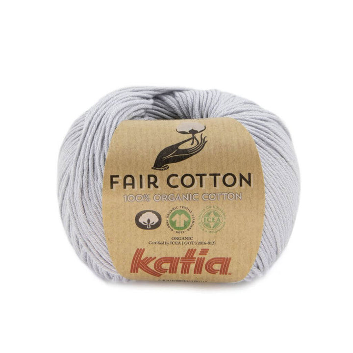Katia 50 - Perlhellgrau Katia Fair Cotton bei bei bei bei bei bei bei bei Lieblingsgarn