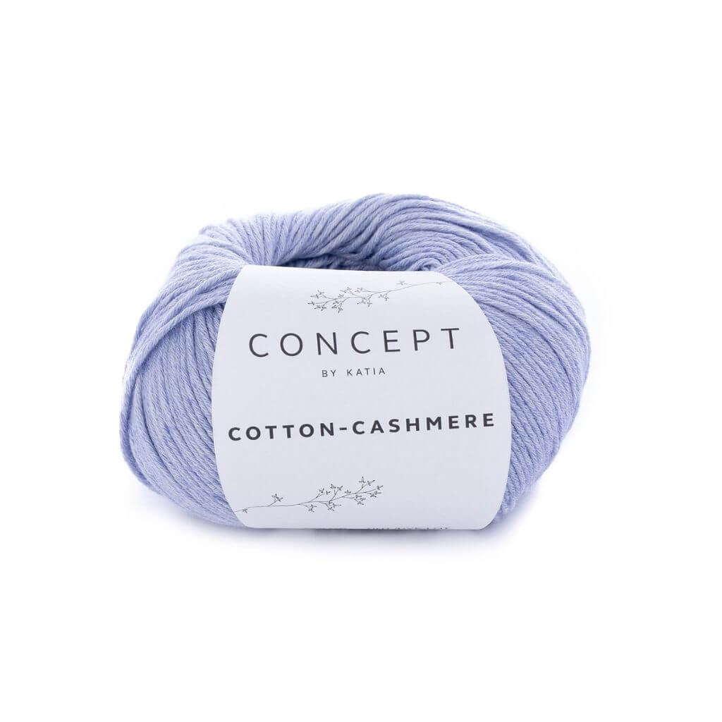 Katia Concept Cotton Cashmere, Farbe 58 Helljeans – Baumwolle und Kaschmir bei Lieblingsgarn