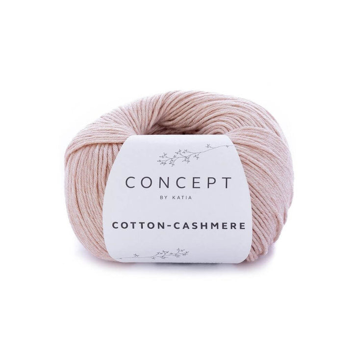 Katia Concept Cotton Cashmere, Farbe 66 Lachsorange – Baumwolle und Kaschmir bei Lieblingsgarn