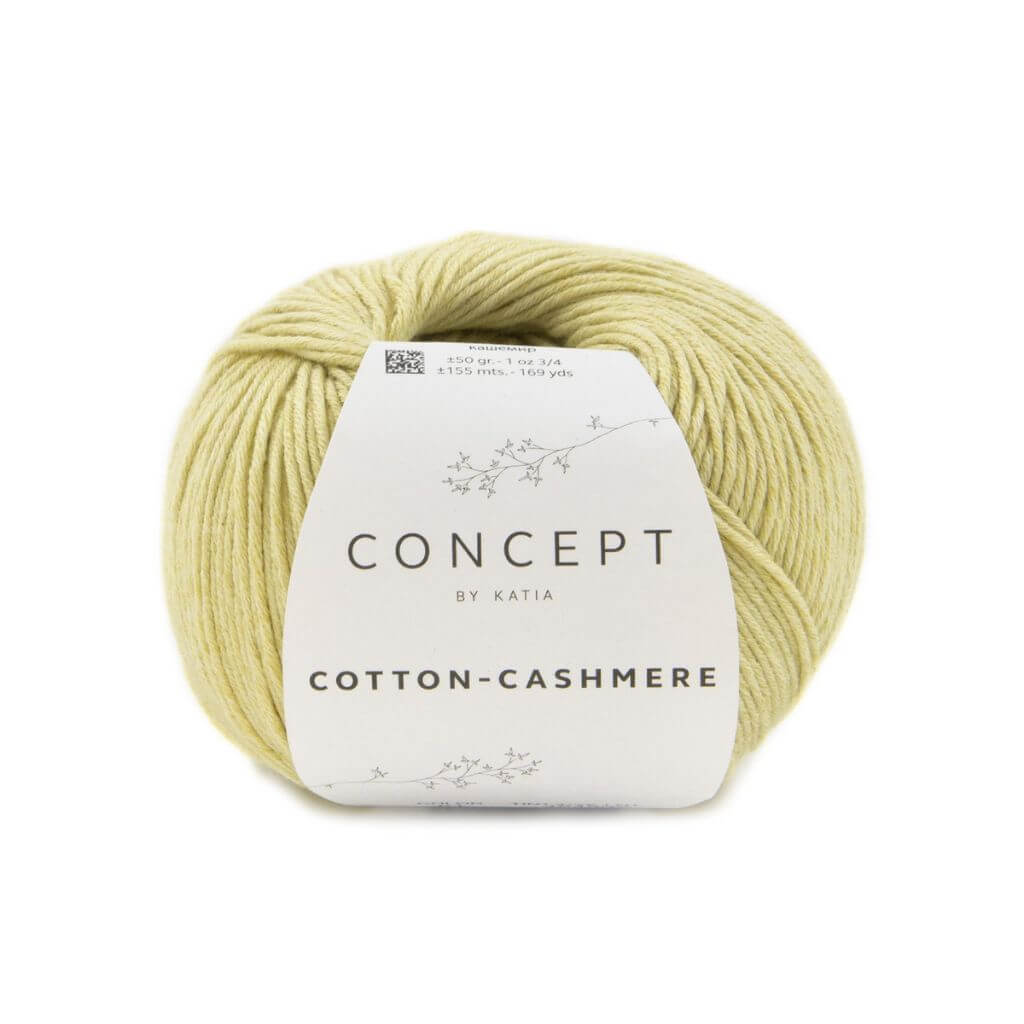 Katia Concept Cotton Cashmere, Farbe 81 Elfenbein – Baumwolle und Kaschmir bei Lieblingsgarn