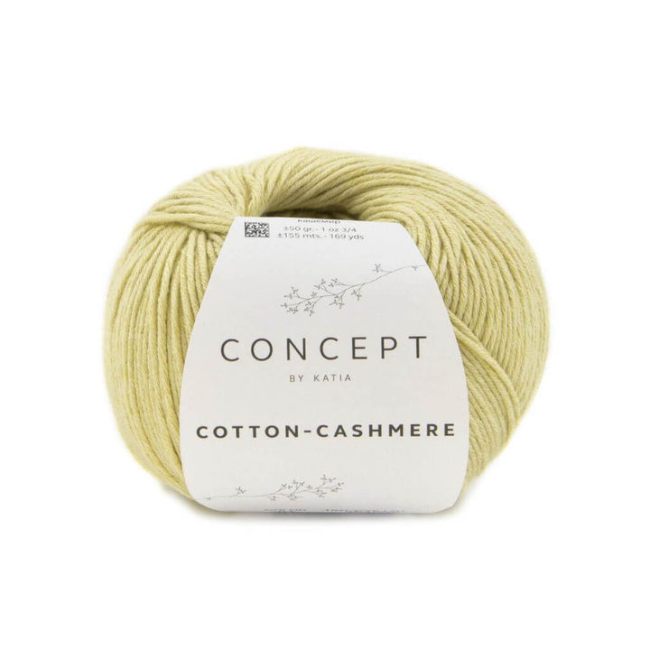 Katia Concept Cotton Cashmere, Farbe 81 Elfenbein – Baumwolle und Kaschmir bei Lieblingsgarn