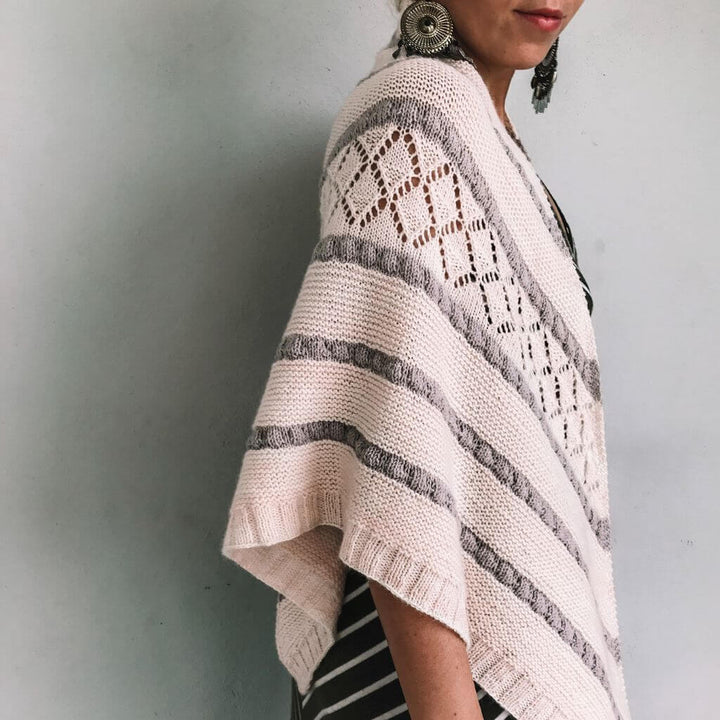 Katharina Lehmann Pattern Dreieckstuch Feeling Peachy Strickanleitung - Rina Lehmann (PDF) bei bei bei bei Lieblingsgarn