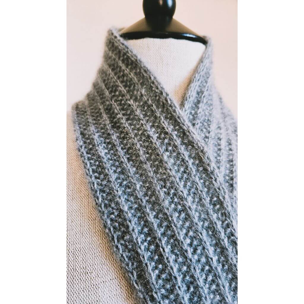 Feinmotorik Pattern All Used Up Scarf Strickanleitung - Feinmotorik (PDF) bei bei bei bei Lieblingsgarn
