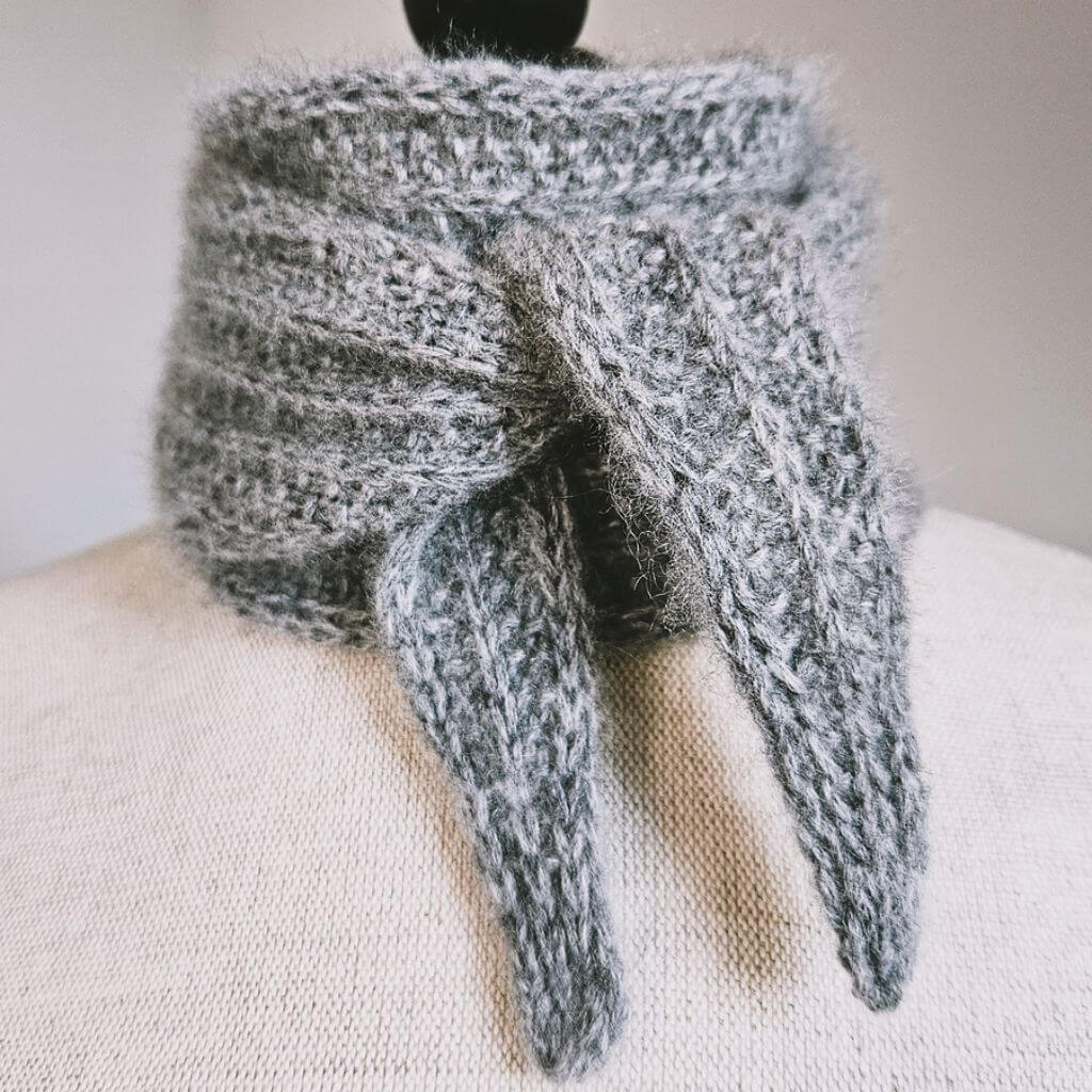 Feinmotorik Pattern All Used Up Scarf Strickanleitung - Feinmotorik (PDF) bei bei bei bei Lieblingsgarn