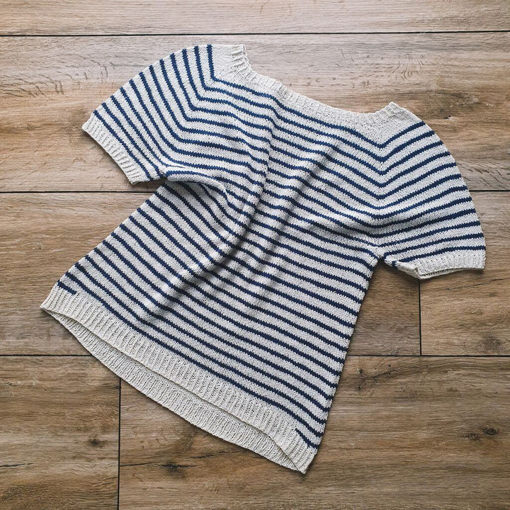 Feinmotorik Pattern Shirt Baltic Tee Strickanleitung - Feinmotorik (PDF) bei bei bei bei Lieblingsgarn