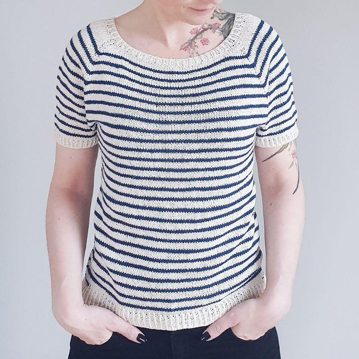 Feinmotorik Pattern Shirt Baltic Tee Strickanleitung - Feinmotorik (PDF) bei bei bei bei Lieblingsgarn