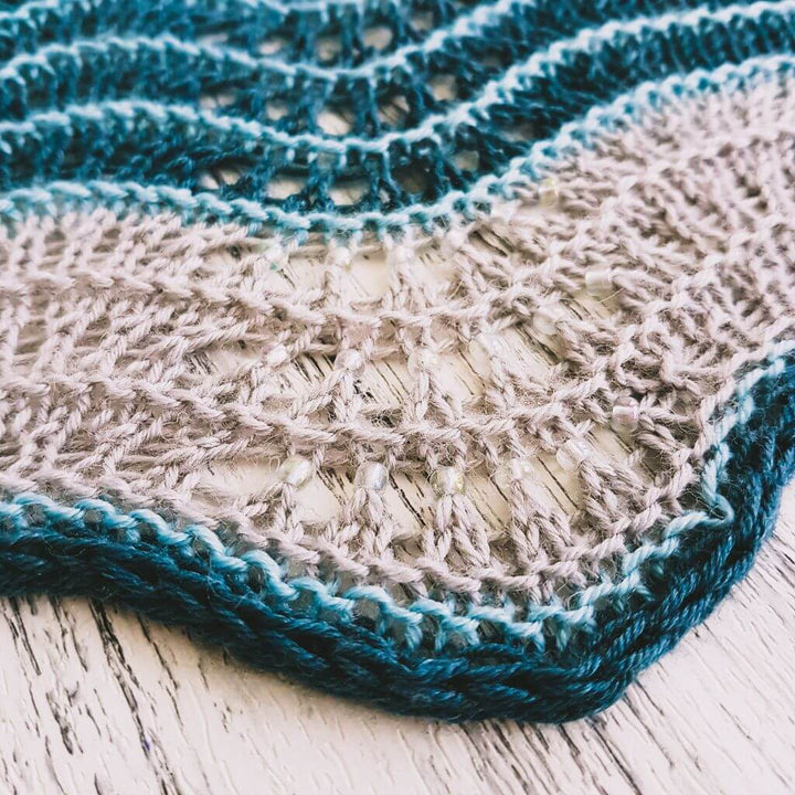 Feinmotorik Pattern Tuch Behind Blue Eyes Strickanleitung - Feinmotorik (PDF) bei bei bei bei Lieblingsgarn