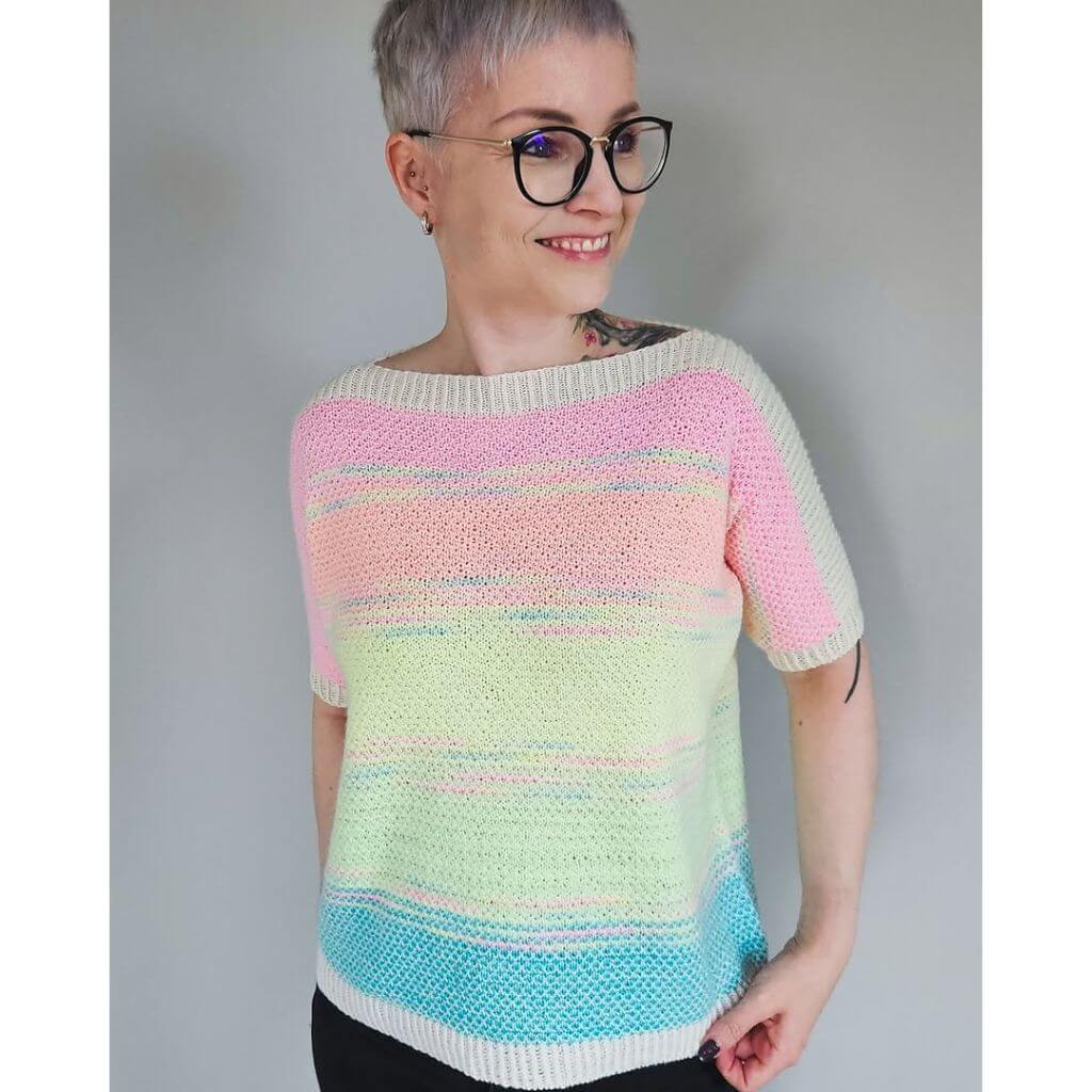 Feinmotorik Pattern Shirt Delmar Strickanleitung - Feinmotorik (PDF) bei bei bei bei Lieblingsgarn