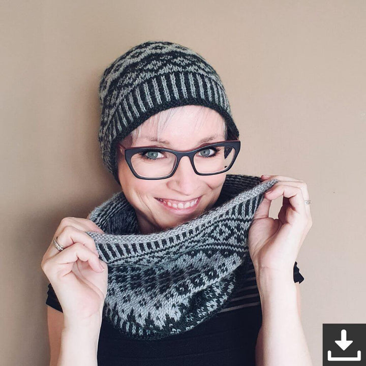 Feinmotorik Pattern Jaqaru Cowl und Mütze Strickanleitung - Feinmotorik (PDF) bei bei bei bei bei bei bei bei Lieblingsgarn
