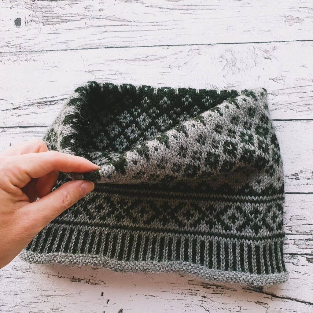 Feinmotorik Pattern Jaqaru Cowl und Mütze Strickanleitung - Feinmotorik (PDF) bei bei bei bei bei bei bei bei Lieblingsgarn