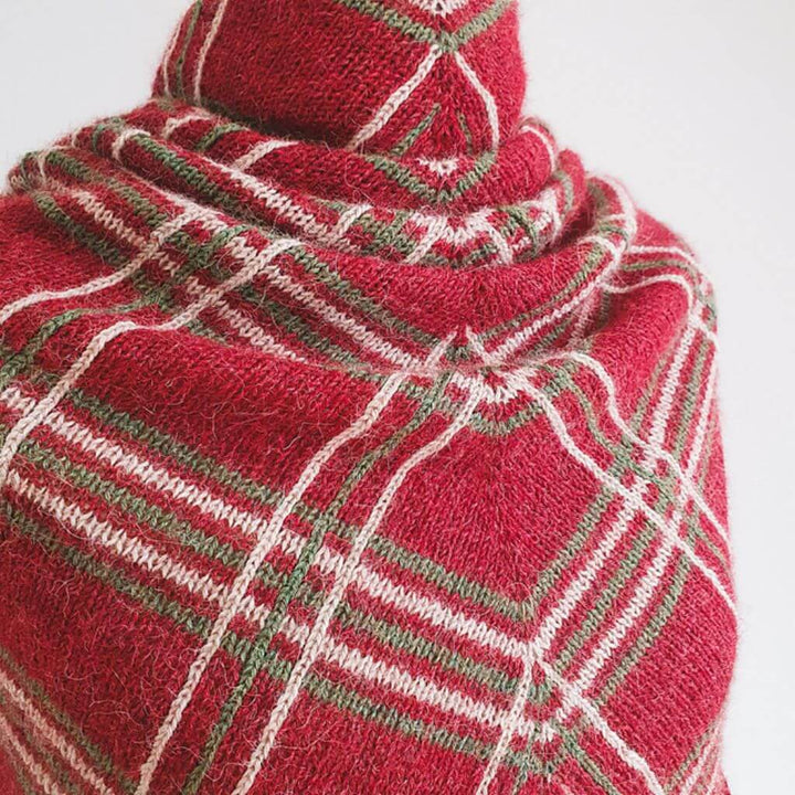 Feinmotorik Pattern Tuch Ode to Scotland Strickanleitung - Feinmotorik (PDF) bei bei bei bei Lieblingsgarn