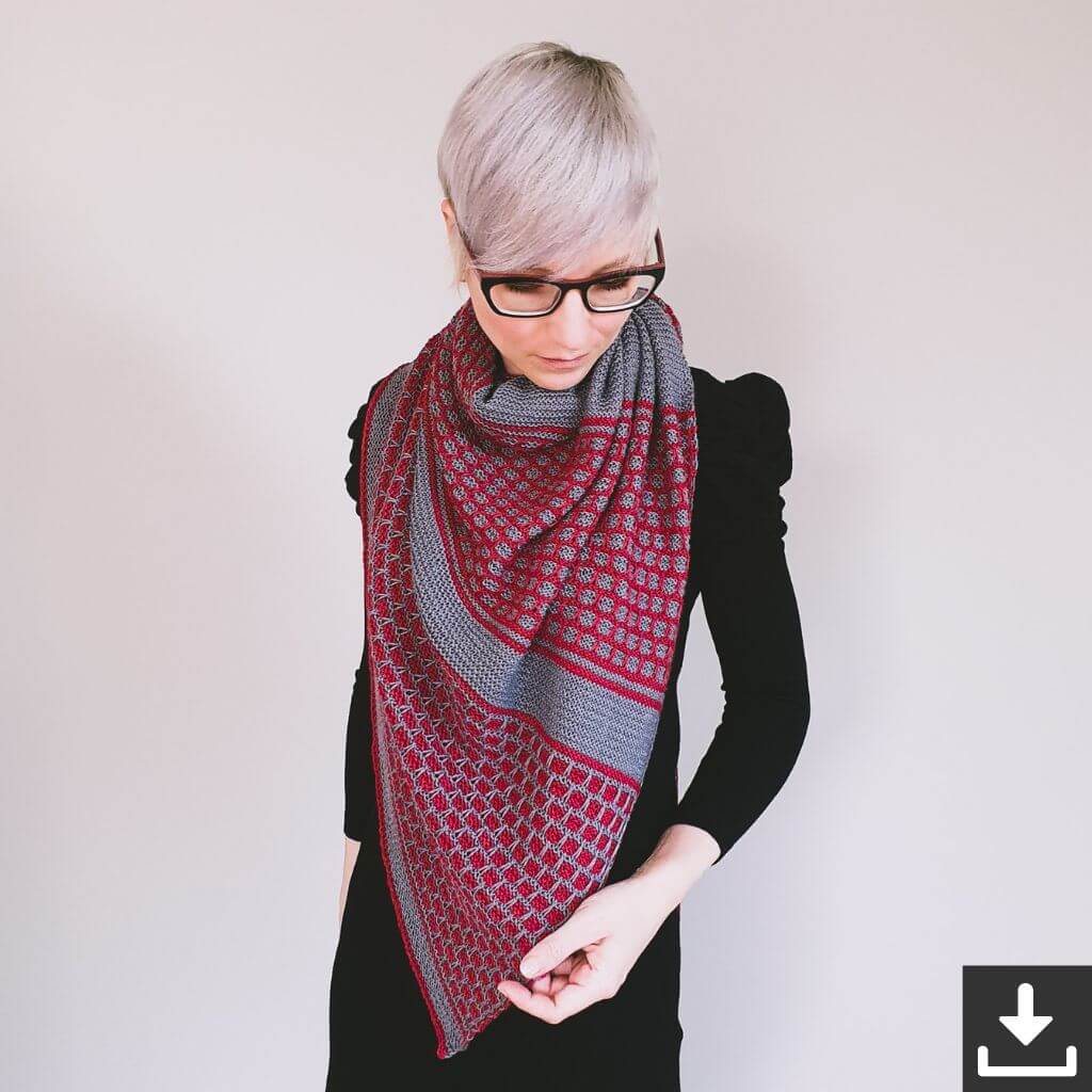 Feinmotorik Pattern Tuch Slip Slip Brick Strickanleitung - Feinmotorik (PDF) bei bei bei bei Lieblingsgarn