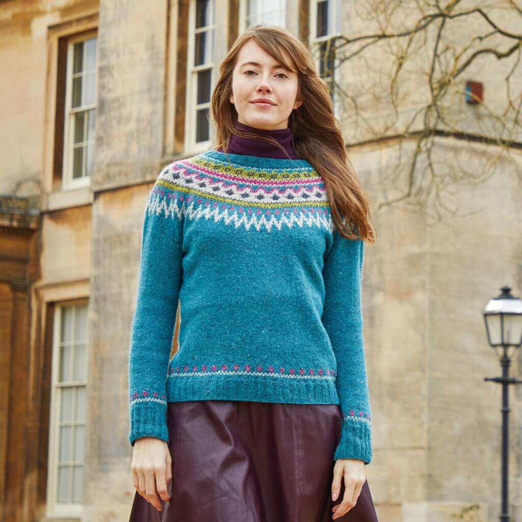 Rowan Pattern Norwegerpullover Damen Strickanleitung - Lana Grossa (Heft) bei bei bei bei Lieblingsgarn
