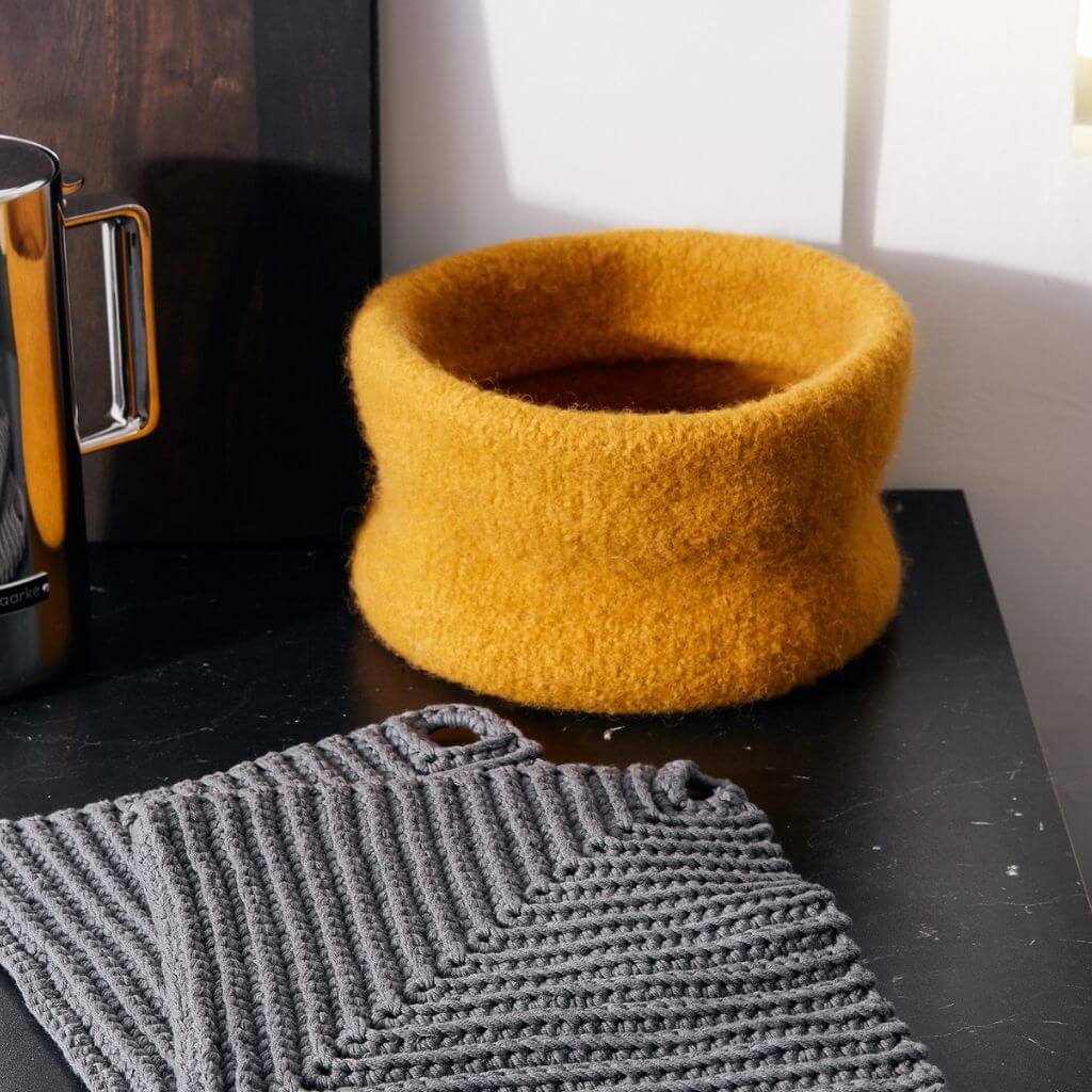 Lana Grossa Filz-Körbe Strickanleitung - Lana Grossa (Heft) bei bei bei bei Lieblingsgarn