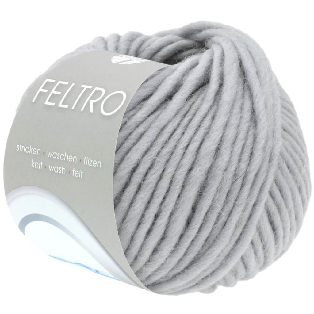 Lana Grossa 117 - Graublau Lana Grossa Feltro 50g Lieblingsgarn