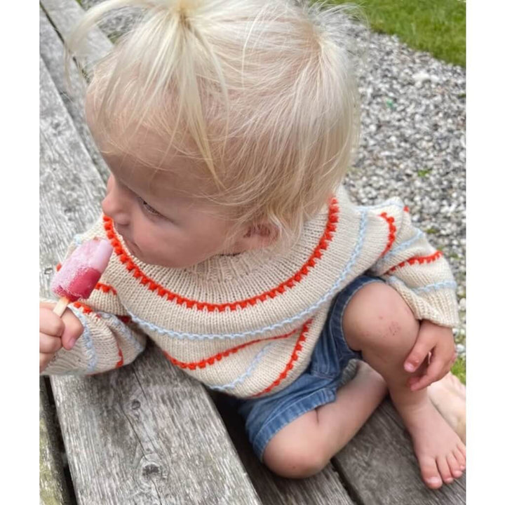 PetiteKnit Pattern Kinder Pullover Festival Sweater Strickanleitung - PetiteKnit (Heft) bei bei bei bei Lieblingsgarn
