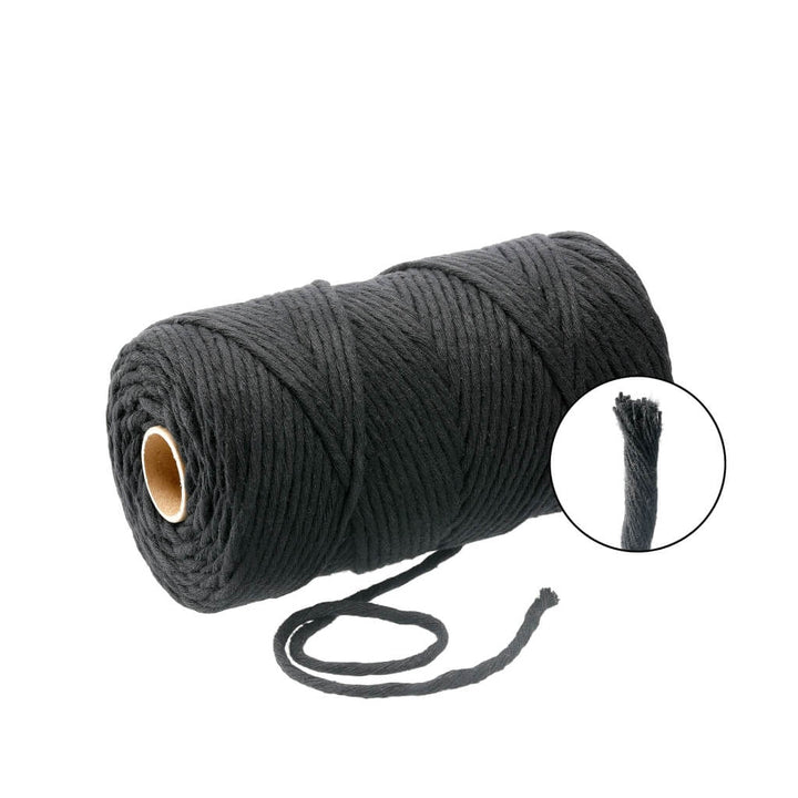 Lieblingsgarn Black Filani Lieblingsgarn - Makramee Garn 3 mm x 130 m Lieblingsgarn