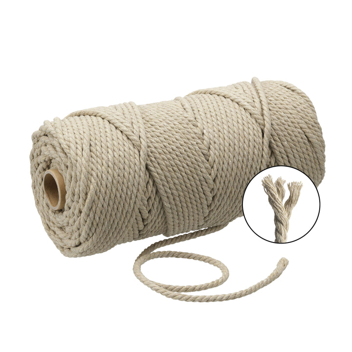 Lieblingsgarn Sand Filani Lieblingsgarn Makramee Garn 5 mm gedreht Lieblingsgarn
