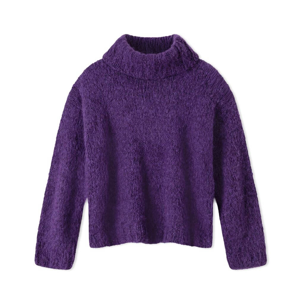 Lana Grossa Pattern Kuscheliger Rollkragenpullover Strickanleitung - Lana Grossa (Heft) bei bei bei bei bei bei Lieblingsgarn