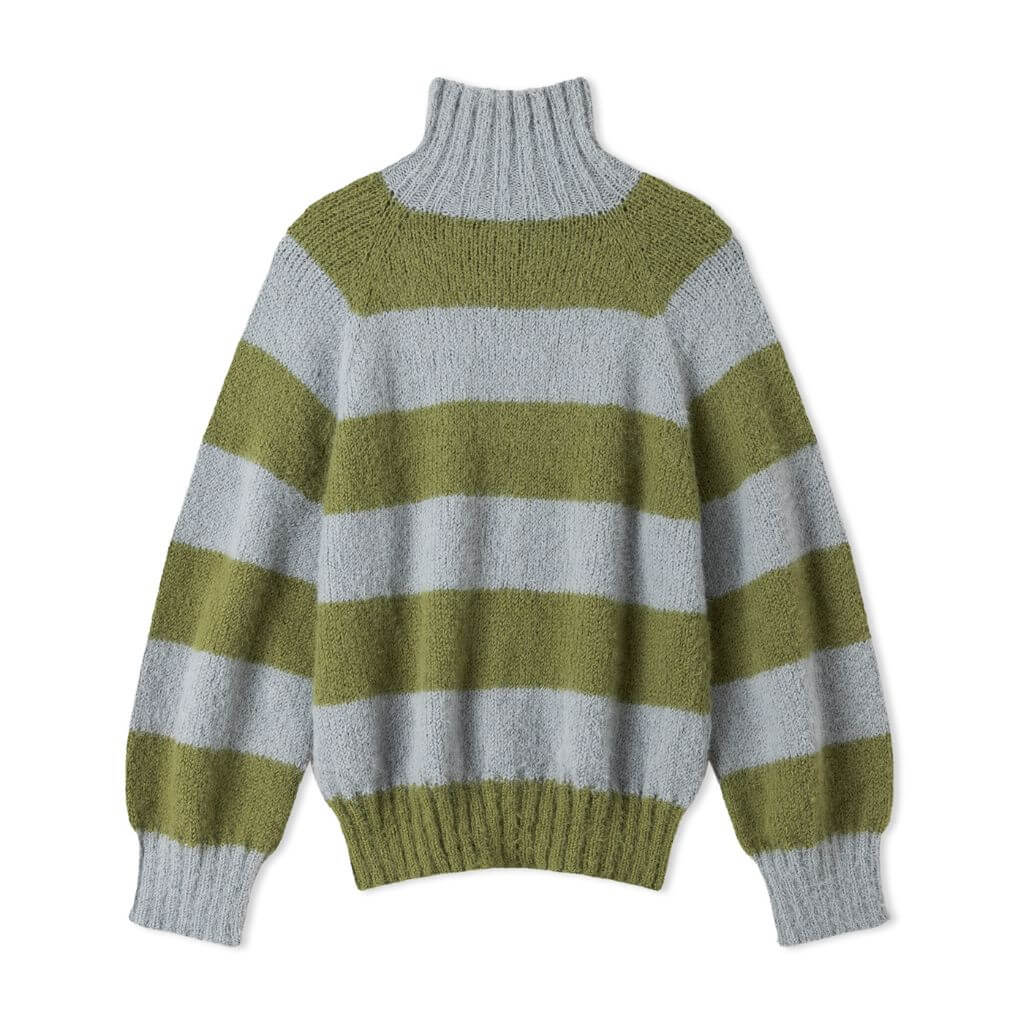 Lana Grossa Pattern Ringelpullover Top-Down Strickanleitung - Lana Grossa (Heft) bei bei bei bei bei bei bei Lieblingsgarn