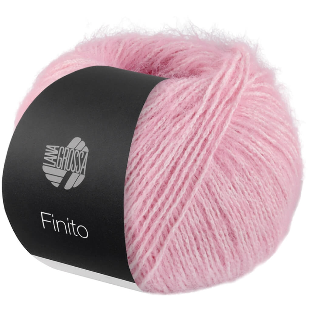Lana Grossa Finito, Farbe 13 Rosa/Creme – Baumwolle und Polyamid bei Lieblingsgarn