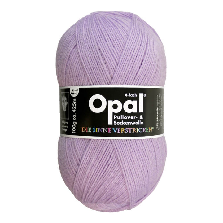 Opal 5186 - Flieder Opal Sockenwolle Uni 4-fach 100g Lieblingsgarn