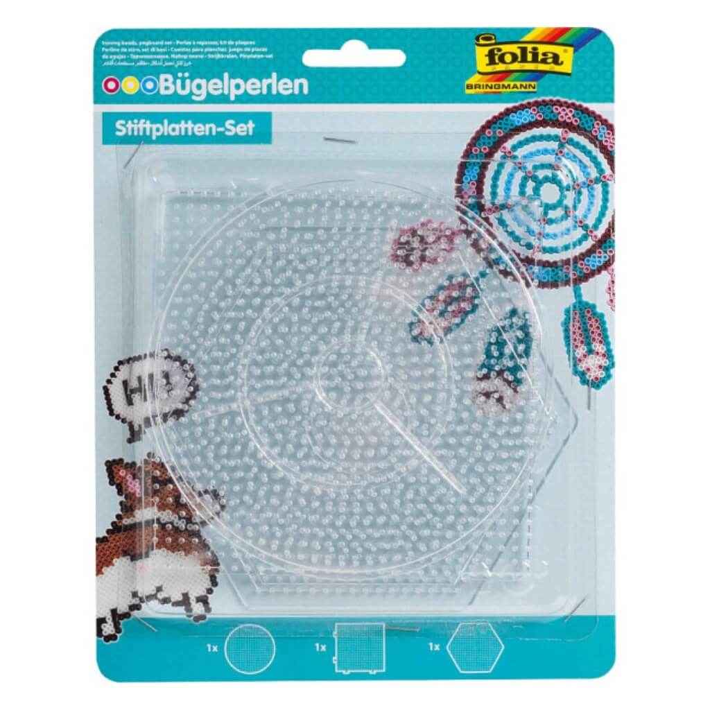 Lieblingsgarn Folia Stiftplatten für Bügelperlen 3 Motive bei bei bei bei Lieblingsgarn