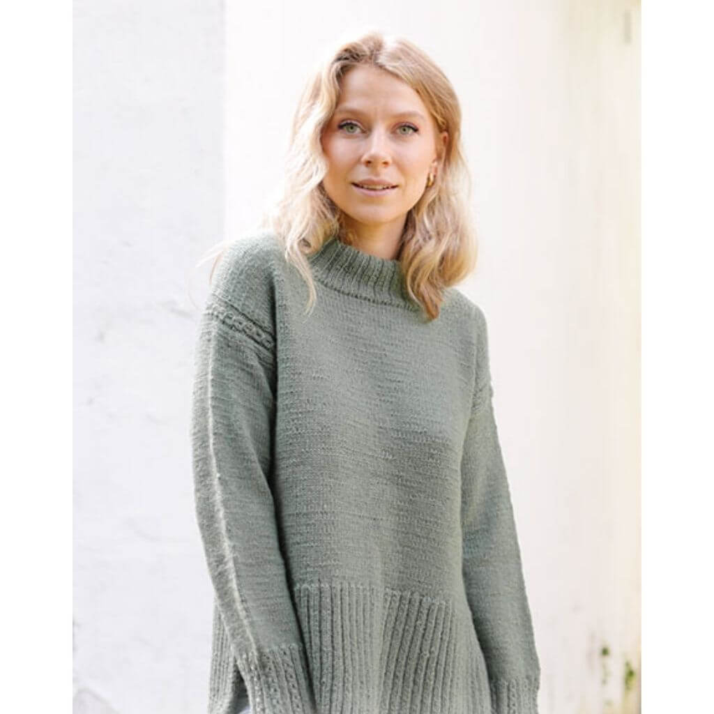 Drops Design Pattern Damen Pullover Forest Mystery Strickanleitung - Drops (PDF) bei bei bei bei bei bei bei Lieblingsgarn