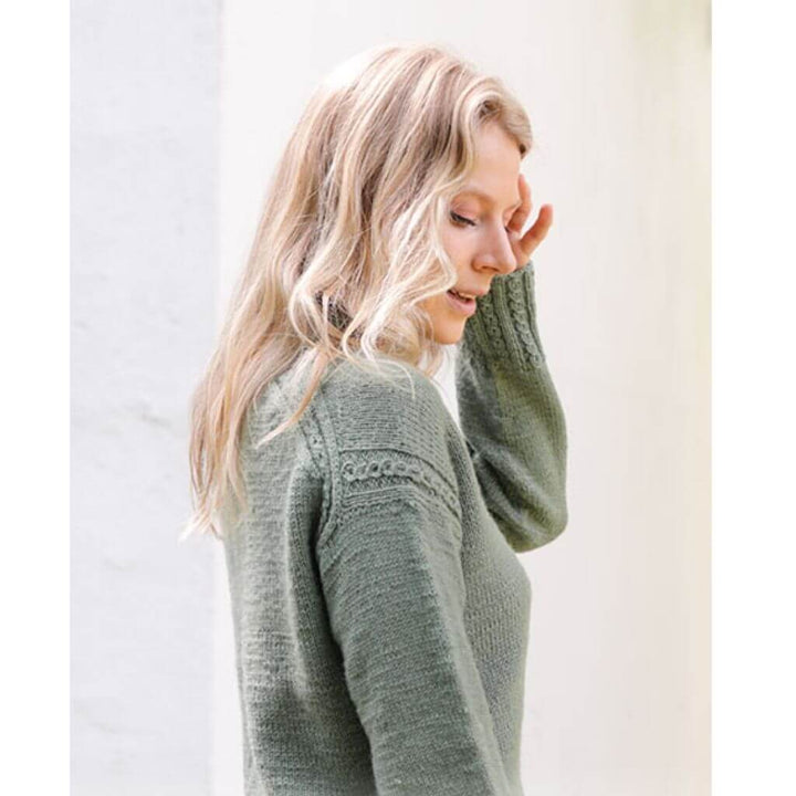 Drops Design Pattern Damen Pullover Forest Mystery Strickanleitung - Drops (PDF) bei bei bei bei bei bei bei Lieblingsgarn