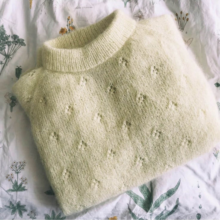 PetiteKnit Pattern Damen Pullover Fortune Sweater Strickanleitung - PetiteKnit (Heft) bei bei bei bei Lieblingsgarn