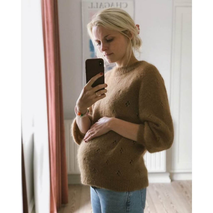 PetiteKnit Pattern Damen Pullover Fortune Sweater Strickanleitung - PetiteKnit (Heft) bei bei bei bei Lieblingsgarn
