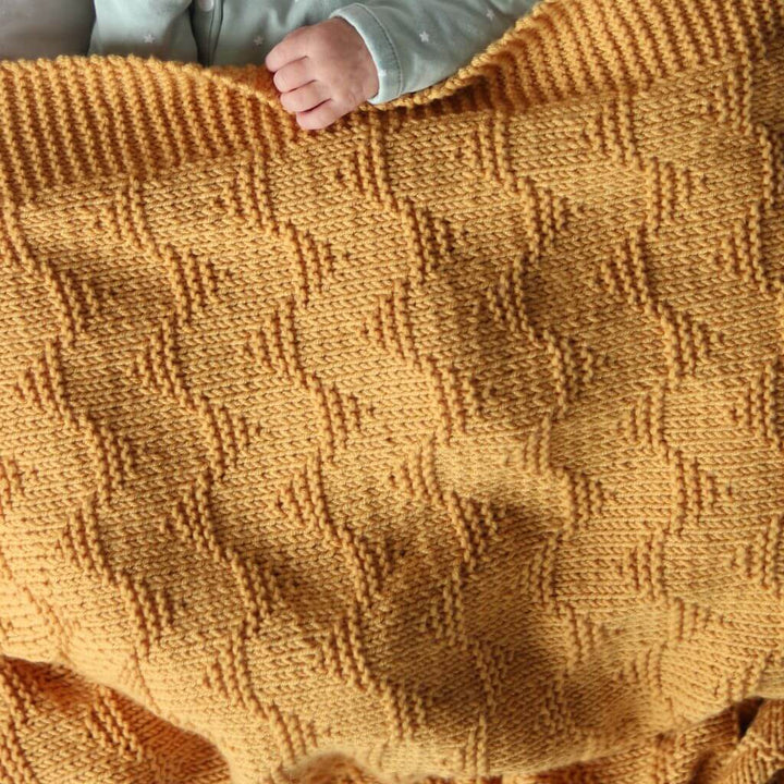 Frau Riedel strickt Babydecke Palma Strickanleitung - Frau Riedel strickt (PDF) bei bei bei bei Lieblingsgarn