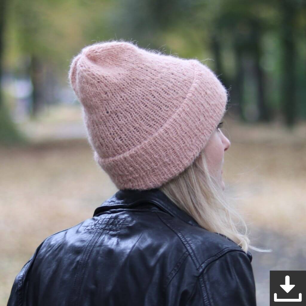 Frau Riedel strickt Mütze EasyPeasy Beanie Strickanleitung - Frau Riedel strickt (PDF) bei bei bei bei Lieblingsgarn