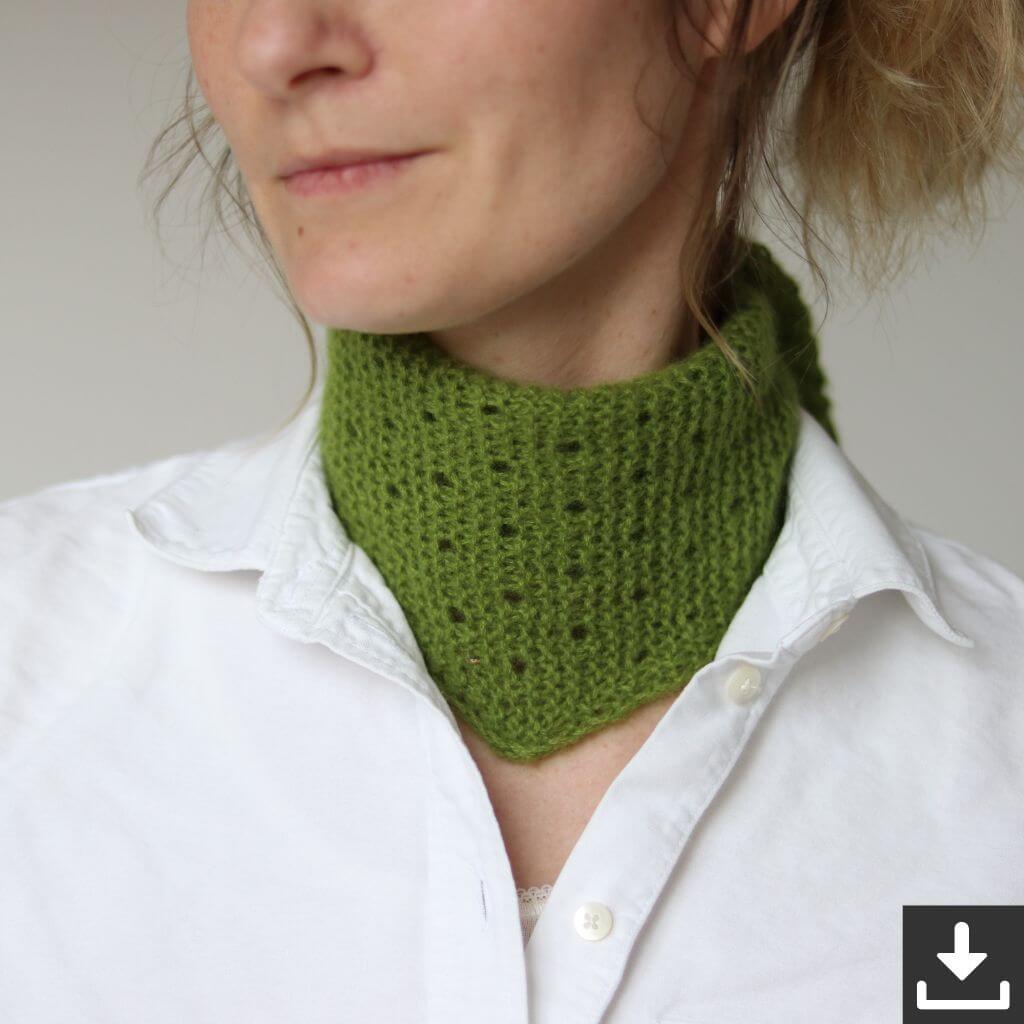 Frau Riedel strickt Pattern Tuch Lightdrops Shawlette Strickanleitung - Frau Riedel strickt (PDF) bei bei bei Lieblingsgarn