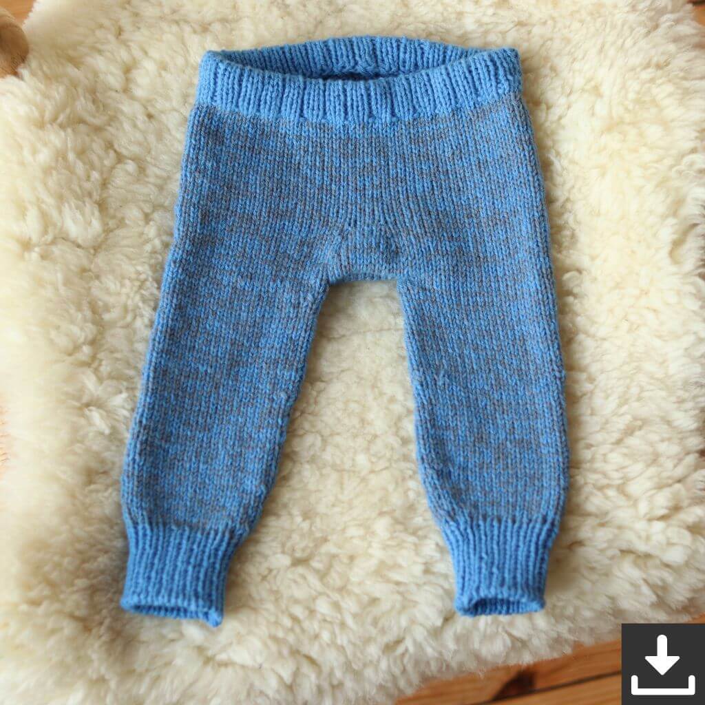 Frau Riedel strickt Pattern Hose Oskar Trousers Strickanleitung - Frau Riedel strickt (PDF) bei bei bei bei Lieblingsgarn