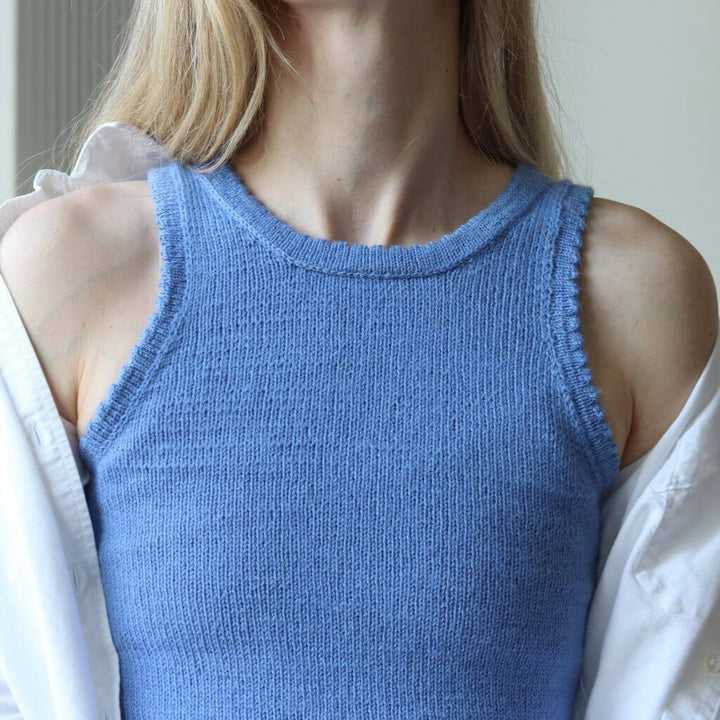 Frau Riedel strickt Pattern Petaline Top Strickanleitung - Frau Riedel strickt (PDF) bei bei bei bei Lieblingsgarn