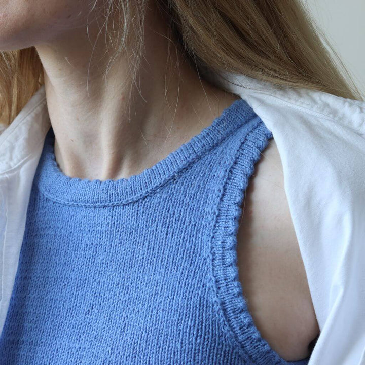 Frau Riedel strickt Pattern Petaline Top Strickanleitung - Frau Riedel strickt (PDF) bei bei bei bei Lieblingsgarn