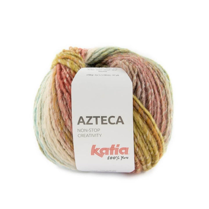 Katia 7880-Braun-Blaugrün Katia Azteca bei bei bei bei Lieblingsgarn