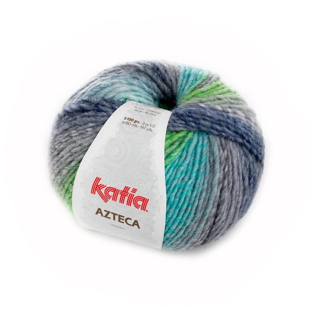 Katia 7863-Grau-Grün-Blau Katia Azteca bei bei bei bei Lieblingsgarn