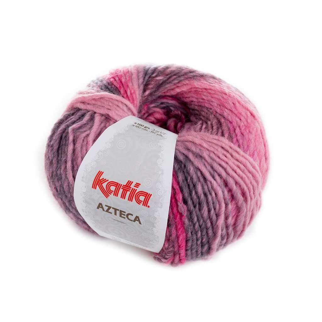 Katia Azteca, Farbe 7857 Rosé Grau – Schurwolle und Synthetik bei Lieblingsgarn