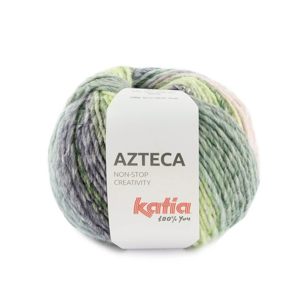 Katia 7879-Smaragdgrün-Violett Katia Azteca bei bei bei bei Lieblingsgarn