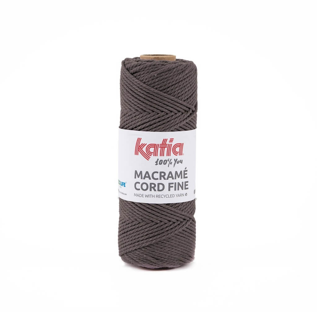 Katia Macramé Cord Fine 2,5 mm, Farbe 204 Vison – Baumwolle und Polyester bei Lieblingsgarn