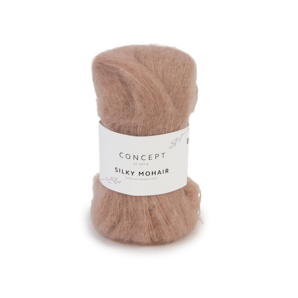 Katia Concept Silky Mohair, Farbe 0102 Beige – Mohair, Schurwolle und Seide bei Lieblingsgarn