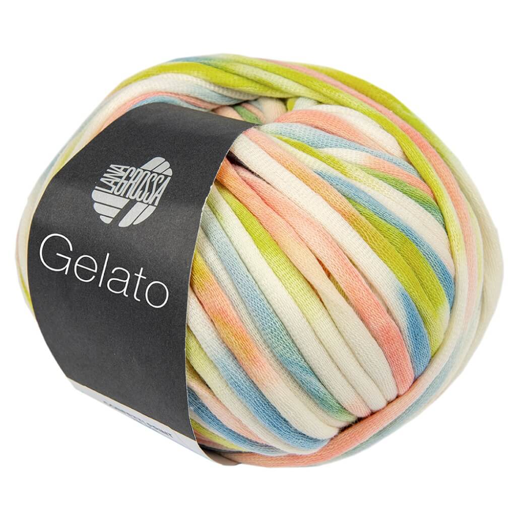 Lana Grossa Stricken &amp; Häkeln 13 - Dunkel-/Hellgrau/Weiß/Mint Lana Grossa Gelato bei bei bei bei Lieblingsgarn