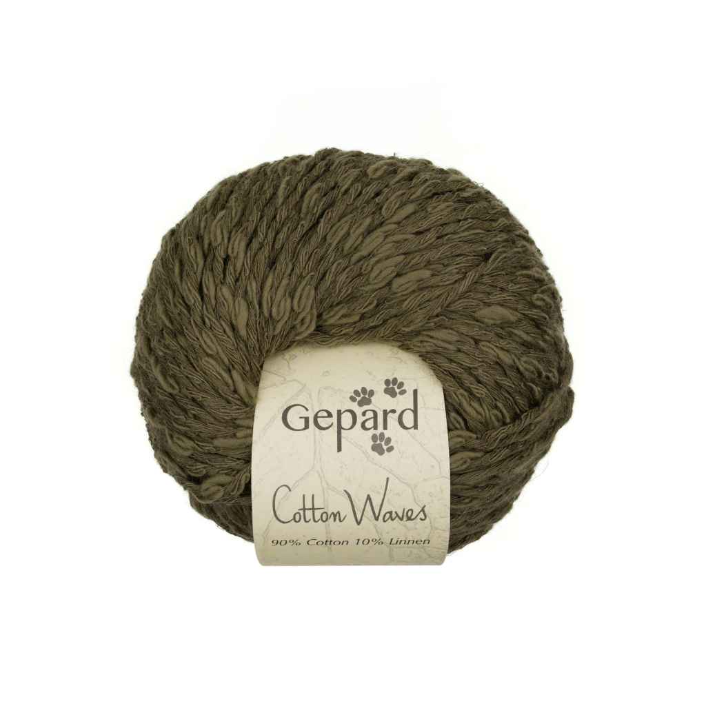 Gepard CottonWaves, Farbe 860 Seaweed – Baumwolle und Leinen bei Lieblingsgarn